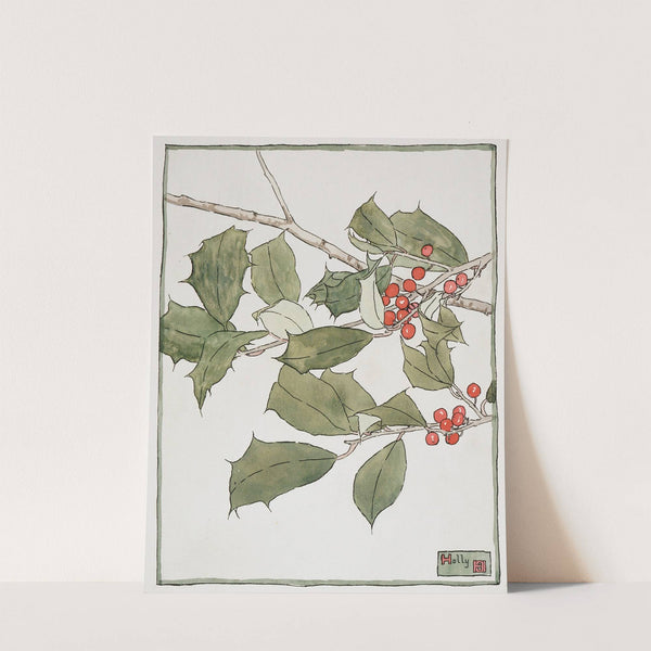 Holly. by Hannah Borger Overbeck