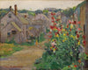 Hollyhocks