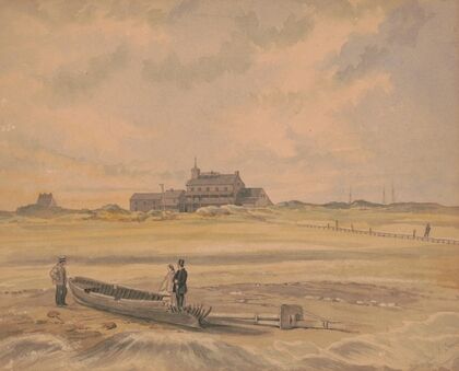Holtzken Hotel, Brigantine Beach (1855)