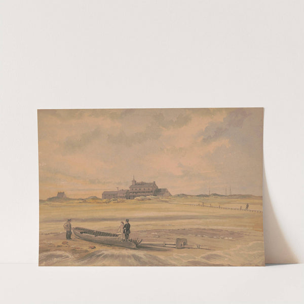 Holtzken Hotel, Brigantine Beach (1855) by James Fuller Queen