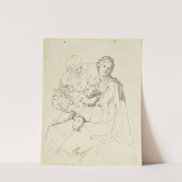 Holy Family by Paul Troger