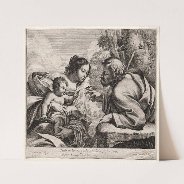 Holy Family (1633) by Simon Vouet