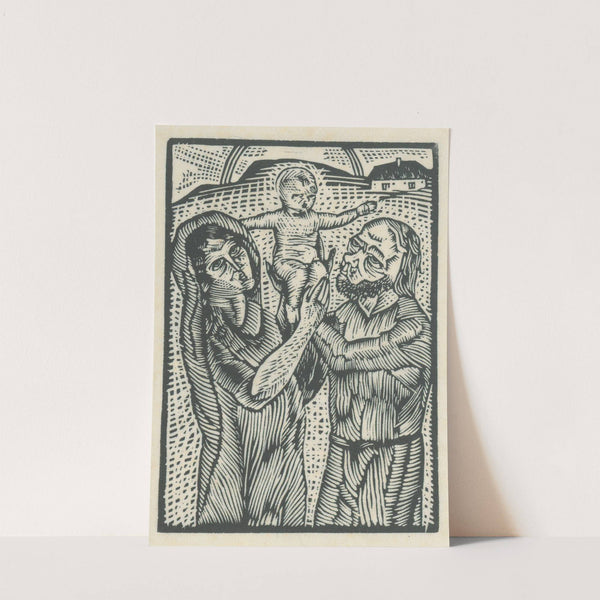 Holy family by Mikuláš Galanda