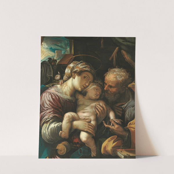 Holy Family by Ferraù Fenzoni