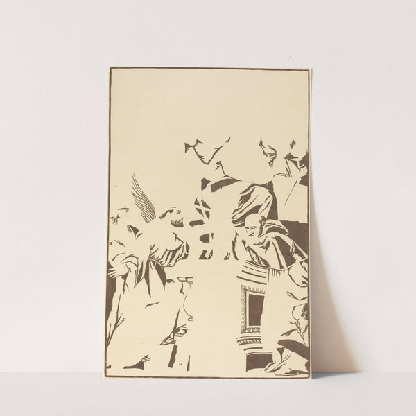 Holy Family and Four Saints by John Baptist Jackson