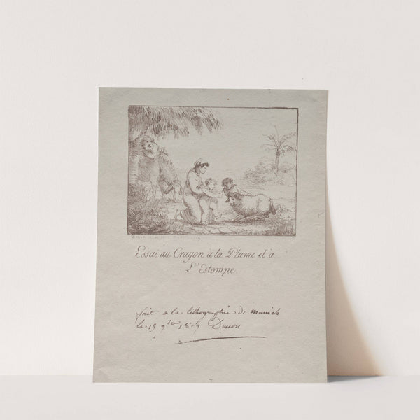 Holy Family on the Flight into Egypt (1809) by Vivant Denon