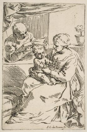 Holy Family with a Rosary (ca. 1640–42)