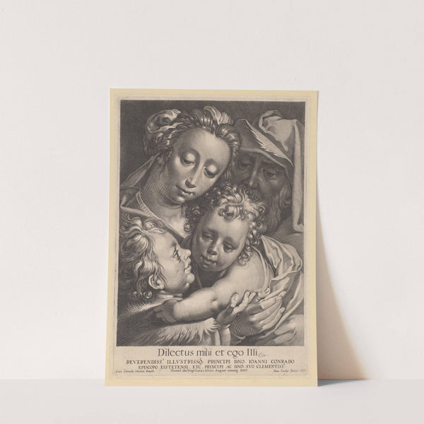 Holy Family with John the Baptist by Lucas Kilian