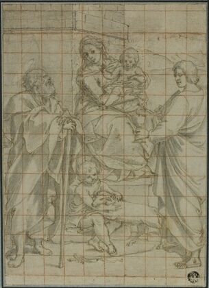 Holy Family with Saint John the Evangelist and the Infant John the Baptist
