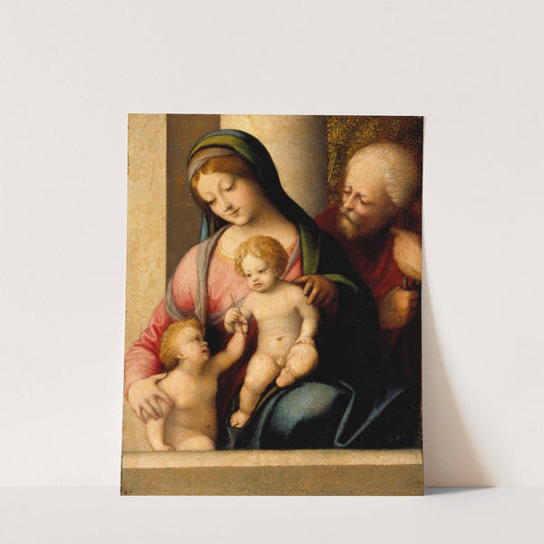 Holy Family with the Infant St. John by Correggio