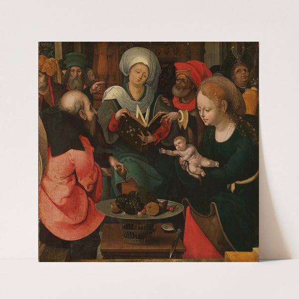 Holy Kinship by Master of the Lille Adoration