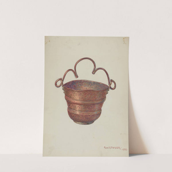 Holy Water Bucket by Robert W.R. Taylor