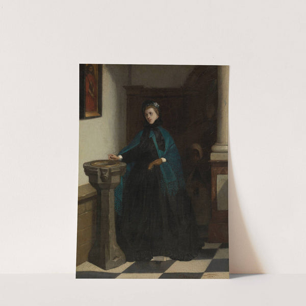 Holy-Water Font (1854) by Constantin Meunier