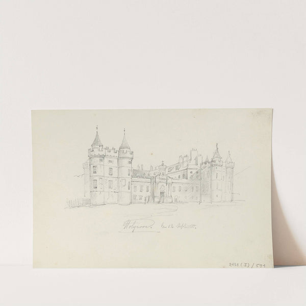 Holyrood Palace by Nicaise De Keyser