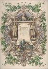 Homage from Bavarian artists to King Ludwig I