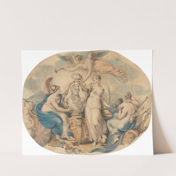 Homage to Nelson by Edward Francis Burney