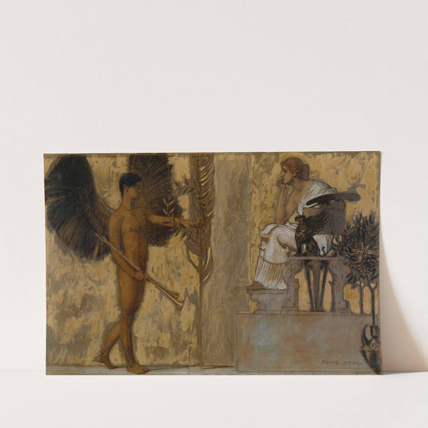 Homage to Painting (1889) by Franz von Stuck