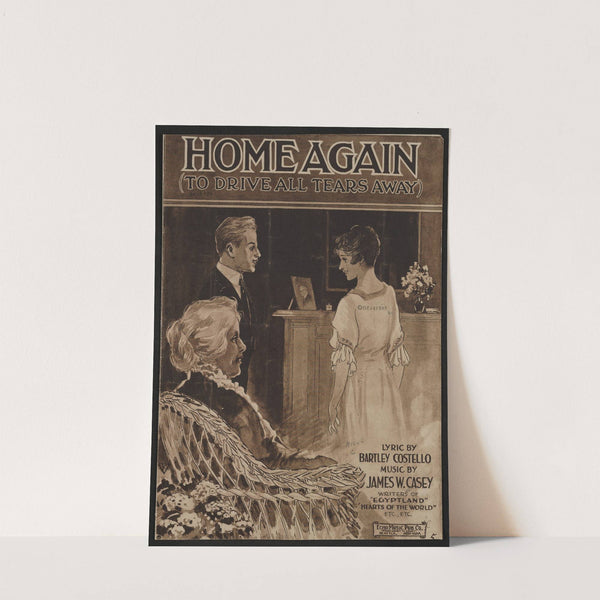 Home again (to drive all tears away) by Anonymous