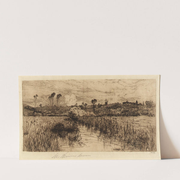 Home of the Muskrat (1884) by Mary Nimmo Moran