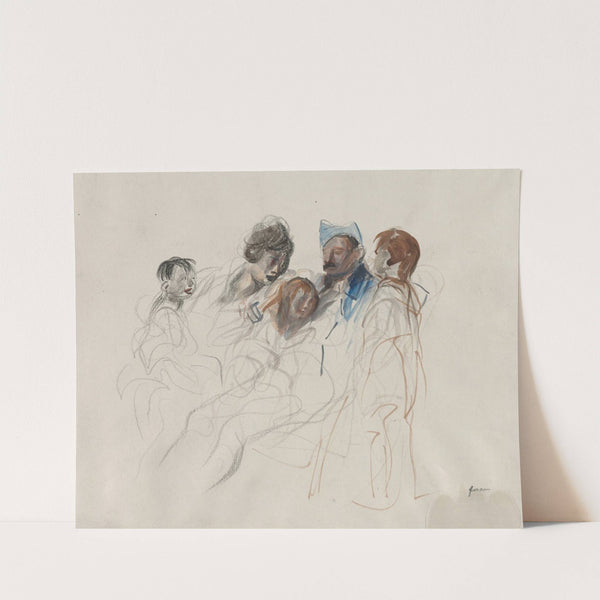 Home on a Furlough (fourth quarter 1800s or first third 1900s) by Jean-Louis Forain