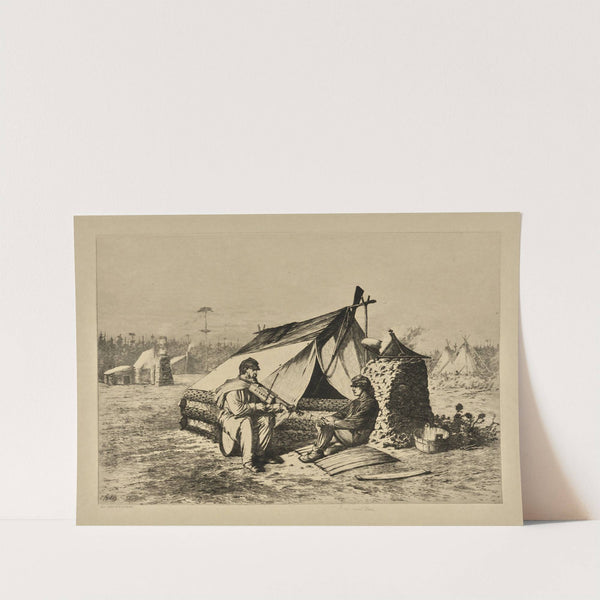 Home, sweet home. (1876) by Edwin Forbes