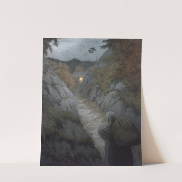 Home by Theodor Kittelsen