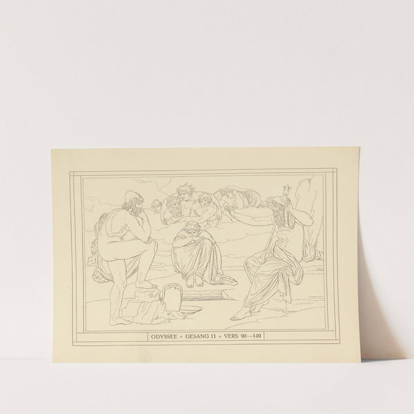 Homers Odyssee Pl.3 by Bonaventura Genelli