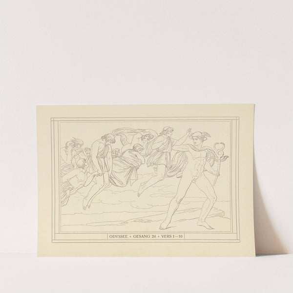 Homers Odyssee Pl.6 by Bonaventura Genelli