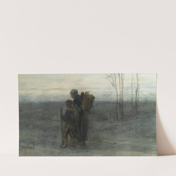 Homeward bound by Jozef Israëls