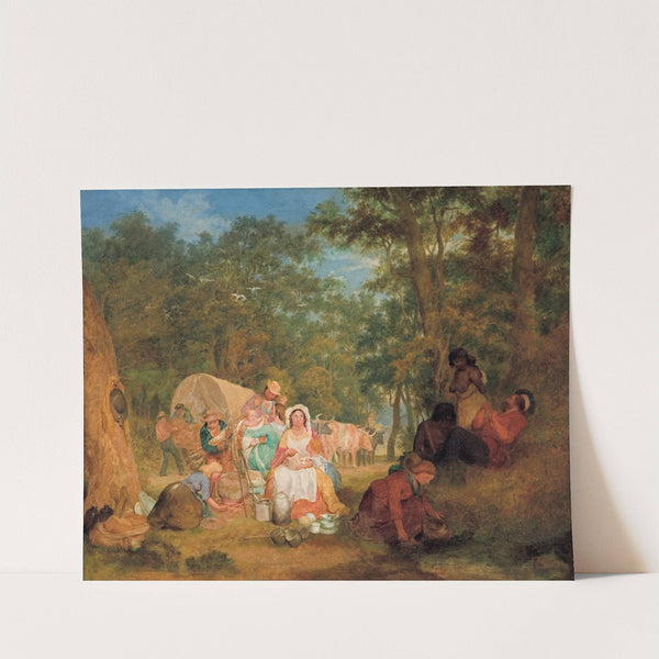 Homeward bound- dinner-time (circa 1852) by John Alexander Gilfillan