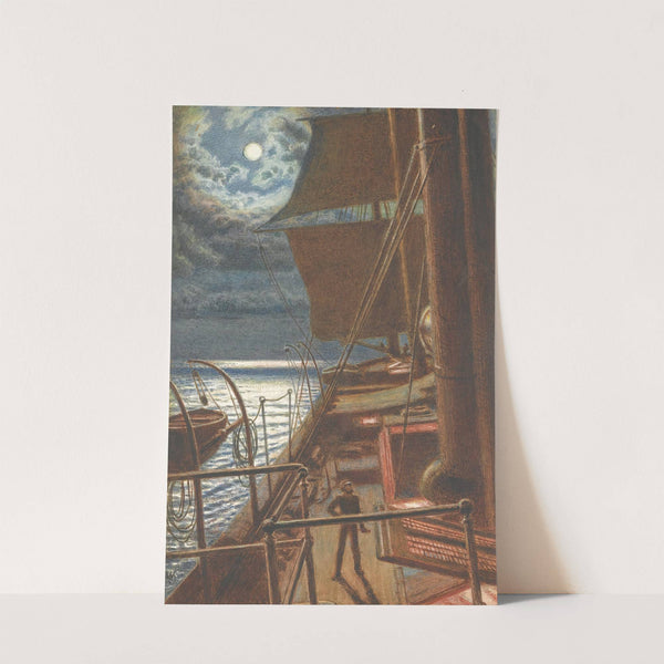 Homeward Bound (The Pathless Waters) by William Holman Hunt