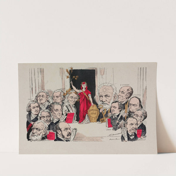 Hommage aux morts de la Libre-pensée (1881) by Henri Demare