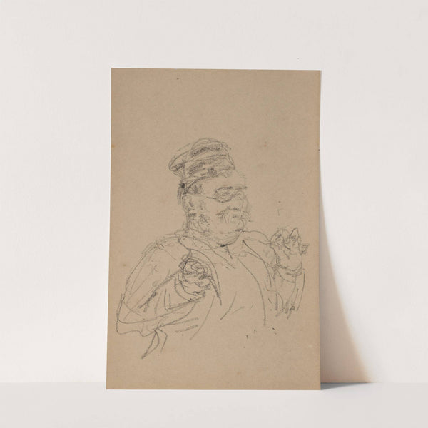 Homme à la toque by Henri de Toulouse-Lautrec