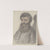 Homme à large barbe en éventail et aux cheveux frisés, portant une veste à brandebourgs, de trois quarts à gauche by Nicolas Lagneau