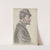 Homme âgé, à la barbe courte, coiffé d’un bonnet bordé de fourrure, de profil à droite by Nicolas Lagneau