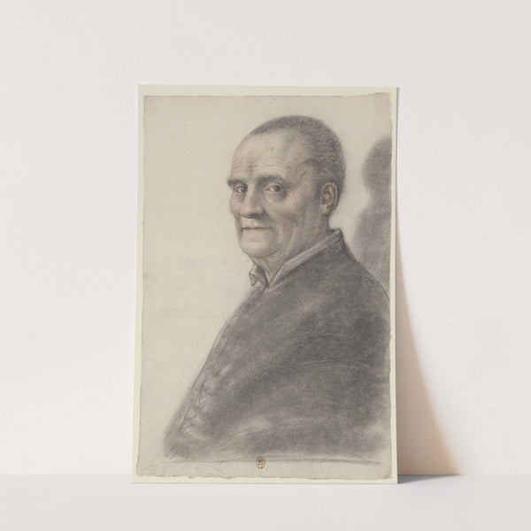 Homme âgé, de trois quarts à gauche by Nicolas Lagneau