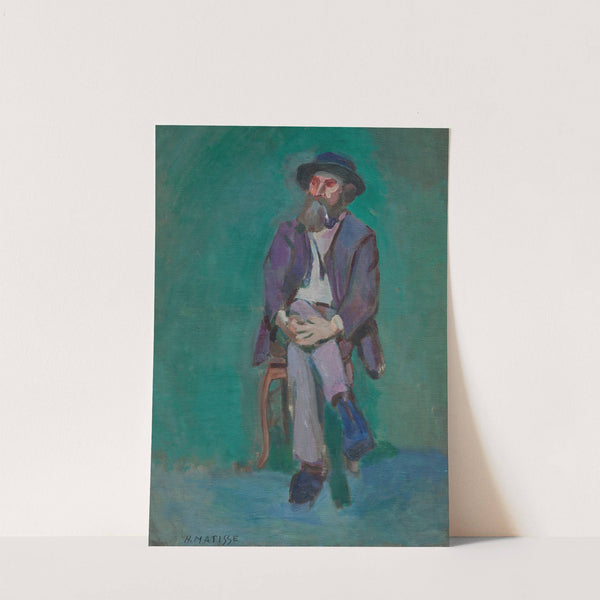 Homme assis (1900) by Henri Matisse