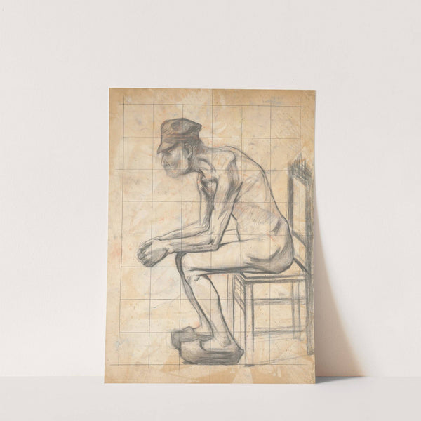 Homme au tabouret by Félix Del Marle