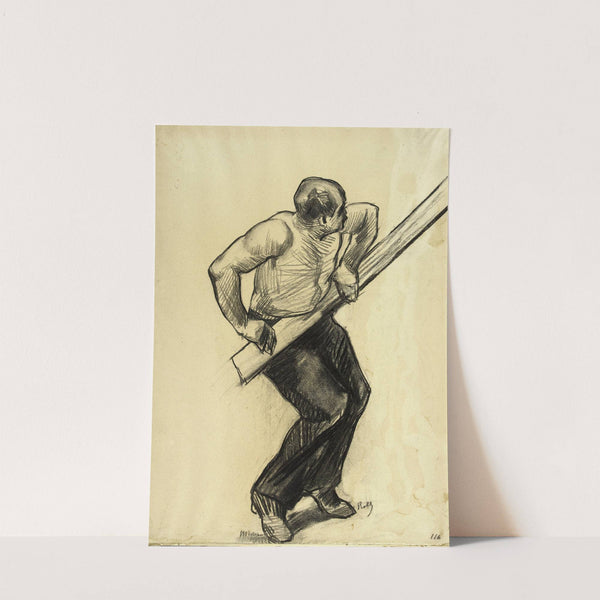 Homme au travail (1885) by Alfred Philippe Roll