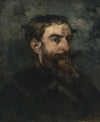 Homme avec barbe brune