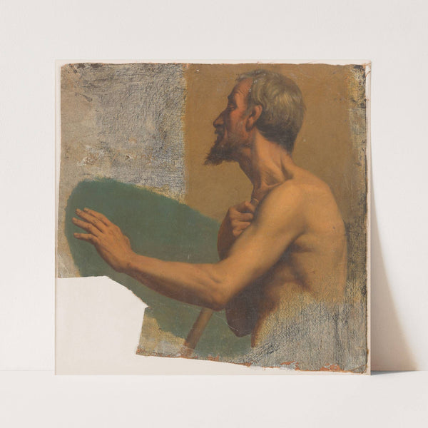 Homme aveugle tendant le bras gauche by Alphonse-Henri Perin