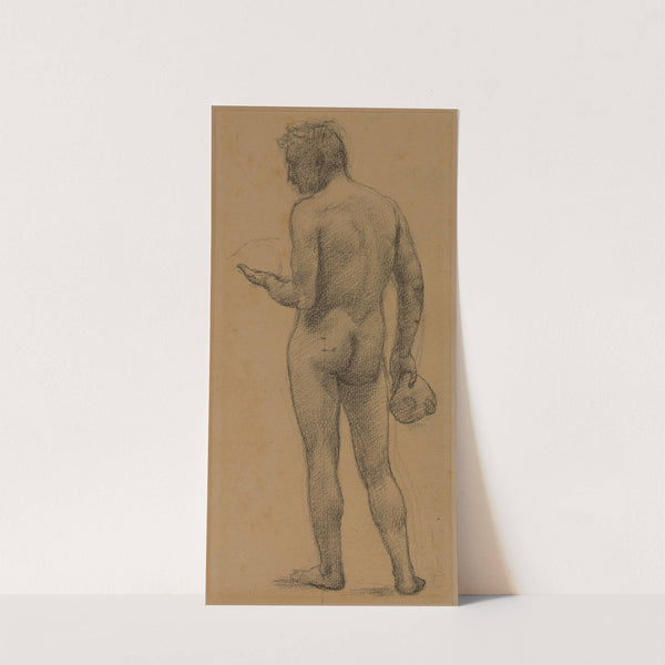 Homme de dos by Pierre Puvis de Chavannes