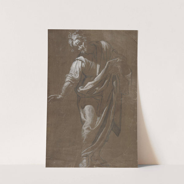 Homme drapé debout by Cigoli (Ludovico Cardi)