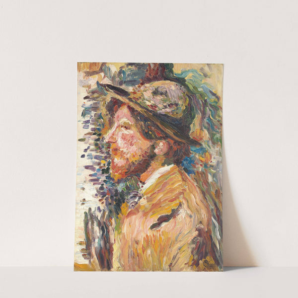 Homme en buste de profil (1902-1906) by Henri Martin