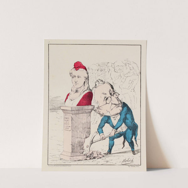 Hommes politiques. Vox populi, vox. démolie by Moloch (Alphonse Hector Colomb)