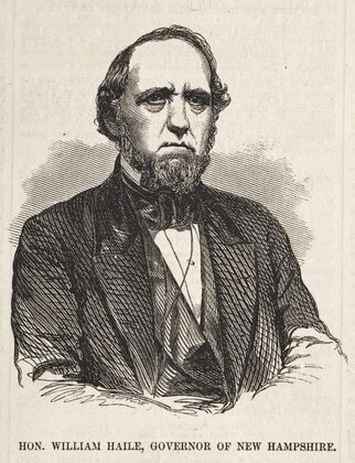 Hon. William Haile, Governor of New Hampshire (1857)