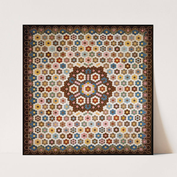 Honeycomb Quilt by Elizabeth Van Horne Clarkson