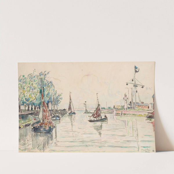 Honfleur by Paul Signac