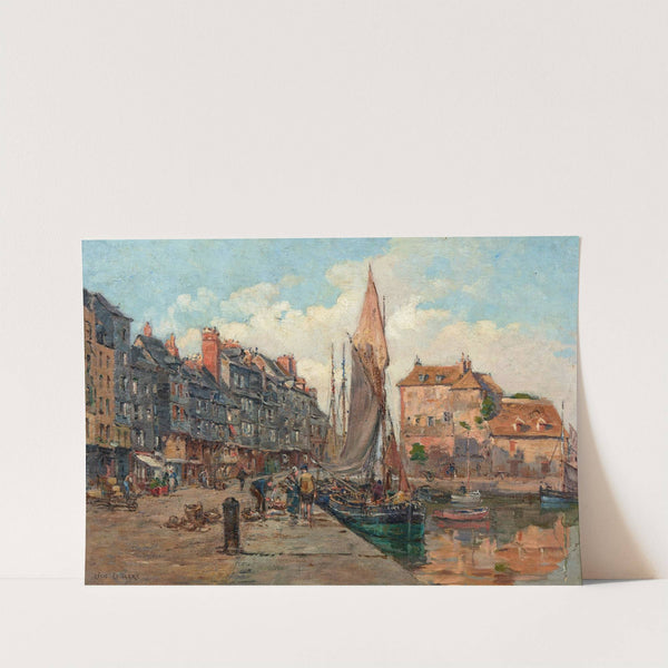 Honfleur by Léon Leclerc