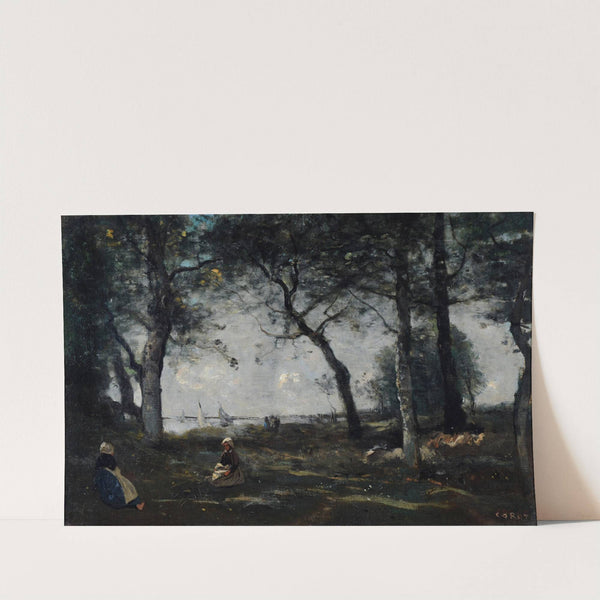 Honfleur by Jean-Baptiste-Camille Corot